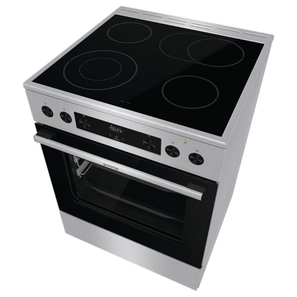 Ηλεκτρική Κουζίνα Ατμού 71L Gorenje GECS6C70XPA Inox με Υδρόλυση & Κεραμικές Εστίες