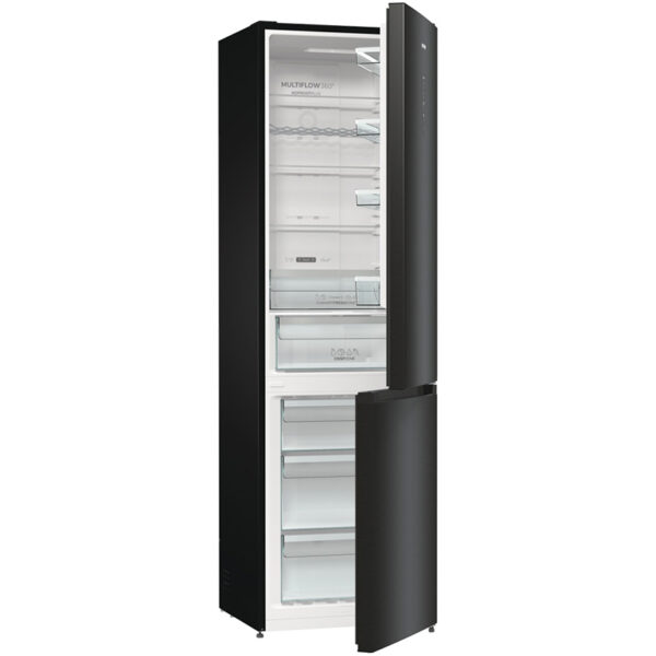 Ψυγειοκαταψύκτης Gorenje NRK620B61BX4OT Μαύρος [NoFrost/331L/Υ200×Π60cm]