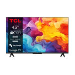 Smart Τηλεόραση 43" 4K UHD LED TCL 43P655 HDR (2024)