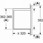 Εντοιχιζόμενος Φούρνος Μικροκυμάτων Siemens BF523LMB3 Μαύρος με Υδρόλυση [Π50cm/20L/800W]