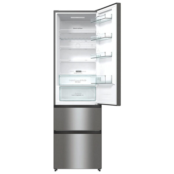 Ψυγειοκαταψύκτης Hisense RM469N4ACD Inox [NoFrost/368L/Υ200×Π60cm]
