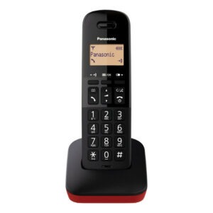 Ασύρματο Τηλέφωνο Panasonic KX-TGB610GRR Μαύρο/Κόκκινο