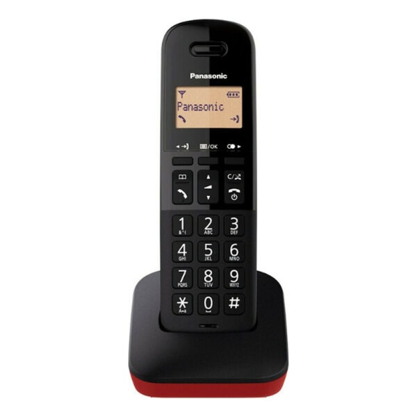 Ασύρματο Τηλέφωνο Panasonic KX-TGB610GRR Μαύρο/Κόκκινο