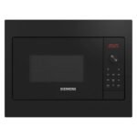 Εντοιχιζόμενος Φούρνος Μικροκυμάτων Siemens BF523LMB3 Μαύρος με Υδρόλυση [Π50cm/20L/800W]