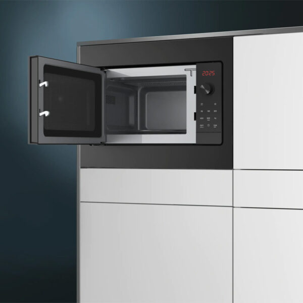 Εντοιχιζόμενος Φούρνος Μικροκυμάτων Siemens BF523LMB3 Μαύρος με Υδρόλυση [Π50cm/20L/800W]