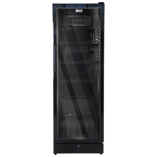Επαγγελματικό Ψυγείο Βιτρίνα WECLIMA WCSC-451D Μαύρο [450L/Υ180×Π60cm]