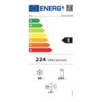 Εντοιχιζόμενος Ψυγειοκαταψύκτης Beko BCHA275K4SN [262L/Υ178×Π54cm]