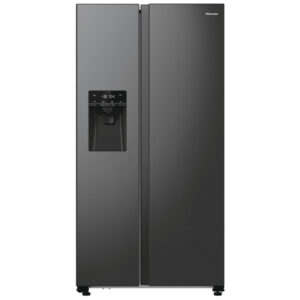 Ψυγείο Ντουλάπα Hisense RSIM535AFE Μαύρο [NoFrost/566L/Υ179×Π92cm]