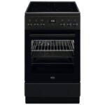 Ηλεκτρική Κουζίνα 57L AEG CCB54492BB Μαύρη με Κεραμικές Εστίες