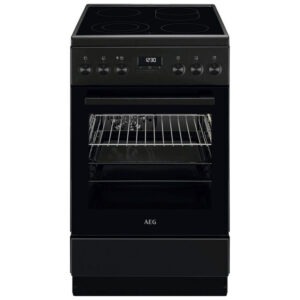 AEG CCB54492BB 1 Ηλεκτρική Κουζίνα 57L AEG CCB54492BB Μαύρη με Κεραμικές Εστίες