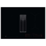 Αυτόνομη Εντοιχιζόμενη Επαγωγική Εστία με Απορροφητήρα AEG XUB6745AB [Π73×Β52cm]