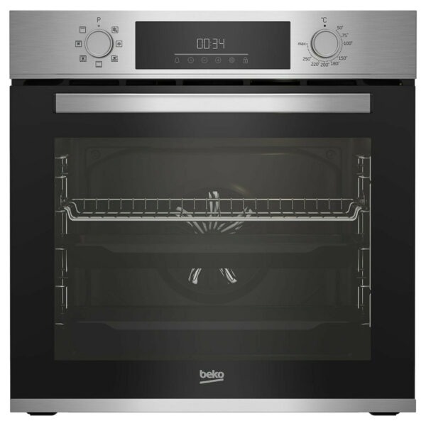 Εντοιχιζόμενος Φούρνος 72L Beko BBIM12300XM Inox με Υδρόλυση