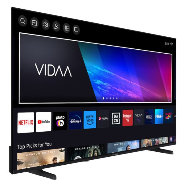 Smart Τηλεόραση 55" 4K UHD DLED Kydos K55VU22SD01 HDR (2025)