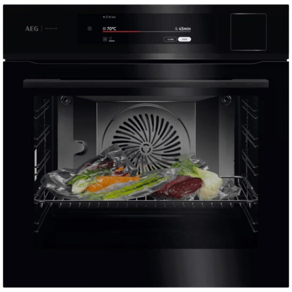 Εντοιχιζόμενος Φούρνος Ατμού 70L AEG BS9900B Μαύρος με Υδρόλυση