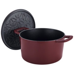 Κατσαρόλα Μαντεμένια Fissler Moments Collection Μπορντό [4.5L/Ø24cm]