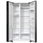 Ψυγείο Ντουλάπα Gorenje NRR9185EABXLWD Μαύρο [NoFrost/547L/Υ179×Π92cm]
