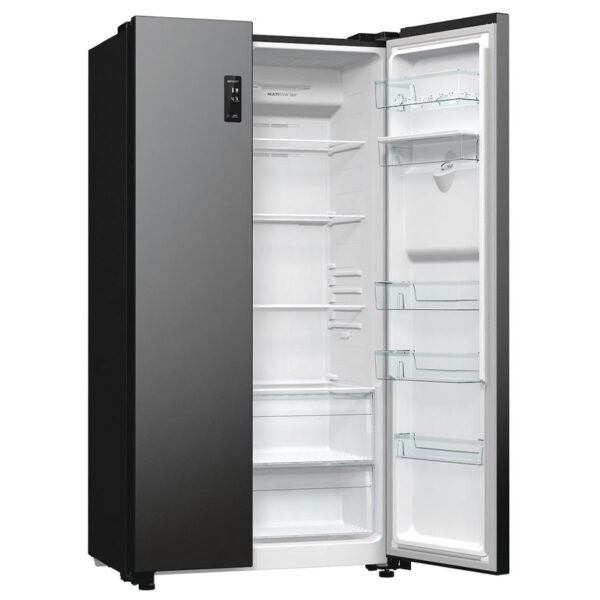 Ψυγείο Ντουλάπα Gorenje NRR9185EABXLWD Μαύρο [NoFrost/547L/Υ179×Π92cm]
