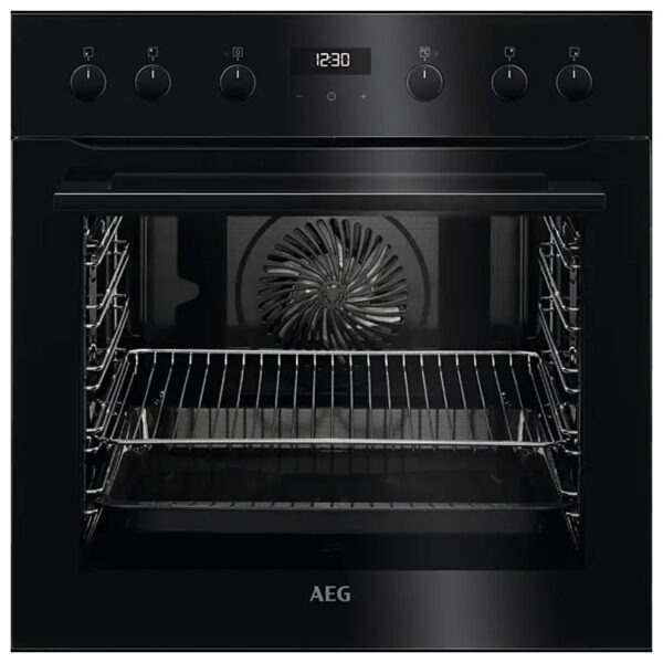 Εντοιχιζόμενο Σετ Φούρνος 71L AEG EES435020B + Επαγωγική Εστία AEG IES6401XXB