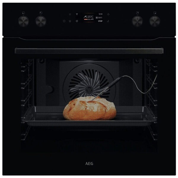 Εντοιχιζόμενο Σετ Φούρνος 71L με Πυρόλυση + Επαγωγική Εστία AEG OO70HSPID (OE7P621AK + TX64IM00XB)