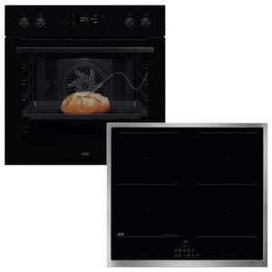 AEG OO70HSPID (OE7P621AK + TX64IM00XB) Εντοιχιζόμενο Σετ Φούρνος 71L με Πυρόλυση + Επαγωγική Εστία AEG OO70HSPID (OE7P621AK + TX64IM00XB)