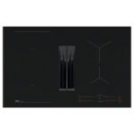Αυτόνομη Εντοιχιζόμενη Επαγωγική Εστία με Απορροφητήρα AEG XUB6845AS [Π83×Β52cm]