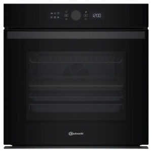 Bauknecht BBI4S8PM1SK 1 Εντοιχιζόμενος Φούρνος Ατμού 73L Bauknecht BBI4S8PM1SK Μαύρος με Πυρόλυση/Υδρόλυση
