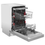 Εντοιχιζόμενο Πλυντήριο Πιάτων Bauknecht BSUO 3O21 PF X Inox [◎10/Υ82×Π45cm]