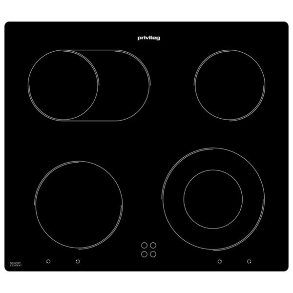 Privileg PCTHR 6042 NE Εντοιχιζόμενο Σετ Φούρνος 65L με Υδρόλυση + Κεραμική Εστία Privileg SET PV900 IN (PHVK3 OH8V IN + PCTHR 6042 NE)