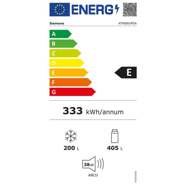 Ψυγείο Ντουλάπα Siemens KF96NVPEA Inox [NoFrost/605L/Υ183×Π91cm]