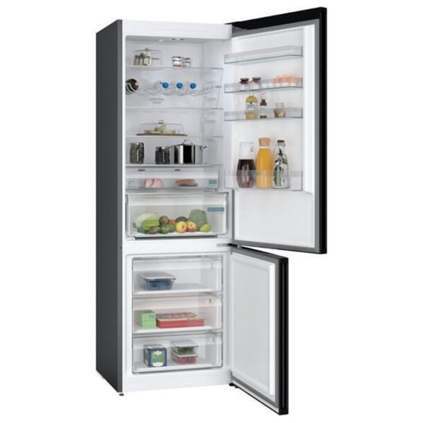 Ψυγειοκαταψύκτης Siemens KG49NXXCF Μαύρος [NoFrost/440L/Υ203×Π70cm]