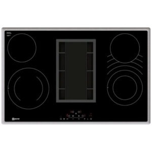 Αυτόνομη Εντοιχιζόμενη Κεραμική Εστία με Απορροφητήρα Neff T18BD3AN0 [Π80×Β52cm]