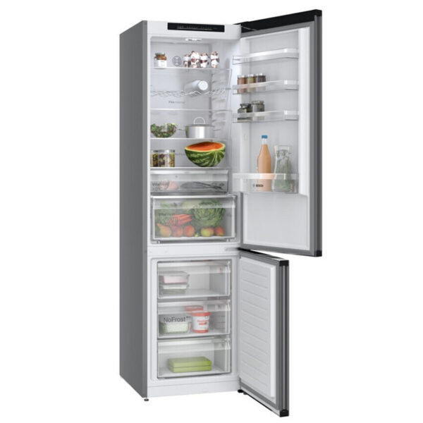 Ψυγειοκαταψύκτης Bosch KGN39OCAF Γκρι [NoFrost/363L/Υ203×Π60cm]
