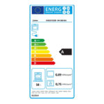 Εντοιχιζόμενος Φούρνος 58L Zanker KOB20702XB Inox με Υδρόλυση