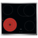 Εντοιχιζόμενο Σετ Φούρνος 72L AEG EPS335061M με Πυρόλυση + Κεραμική Εστία AEG TA64RAS6XB