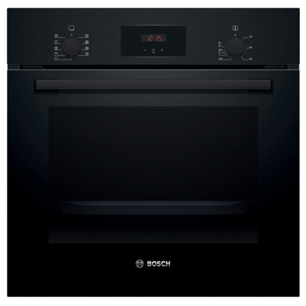 Εντοιχιζόμενος Φούρνος 66L Bosch HBF134EB2 Μαύρος με Υδρόλυση