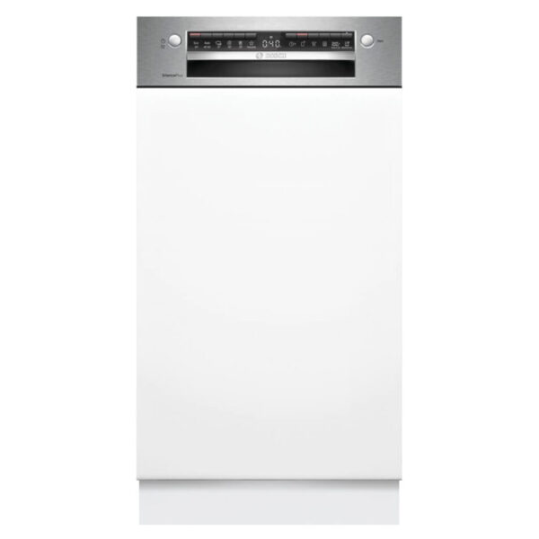 Ημιεντοιχιζόμενο Πλυντήριο Πιάτων Bosch SPI4HMS49E Inox [WiFi/◎10/Υ81.5×Π45cm]