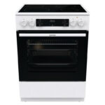 Ηλεκτρική Κουζίνα 71L Gorenje GEC6C40WD Λευκή με Υδρόλυση & Κεραμικές Εστίες