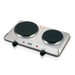 Επιτραπέζια Eμαγιέ Διπλή Εστία Haeger Double Top Disc HP-02S.015A Inox