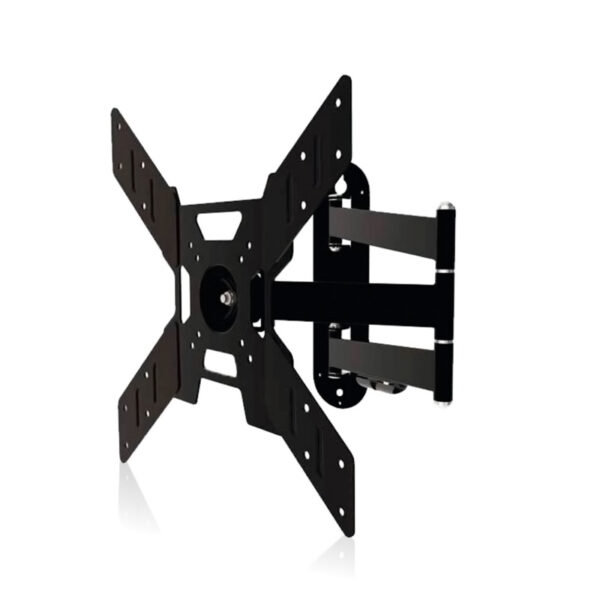 Κινητή Επιτοίχια Βάση Τηλεόρασης Haeger WB-T50.017A Μαύρη [17–50″/25kg]