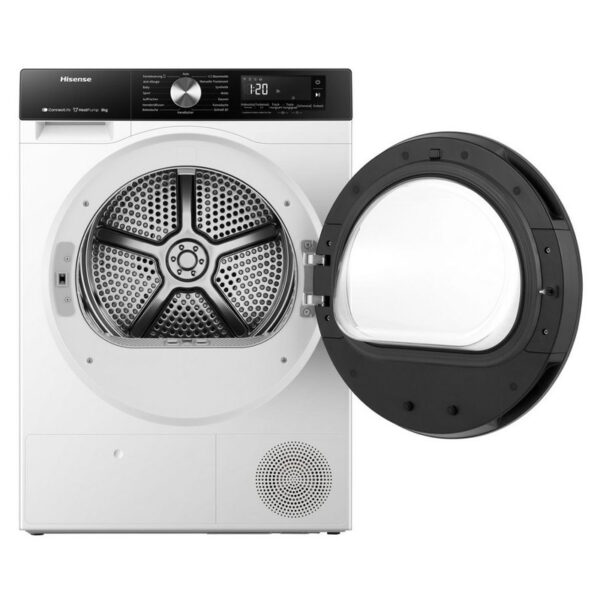 Στεγνωτήριο Hisense DH3S802BW3 με Αντλία Θερμότητας [WiFi/8kg]