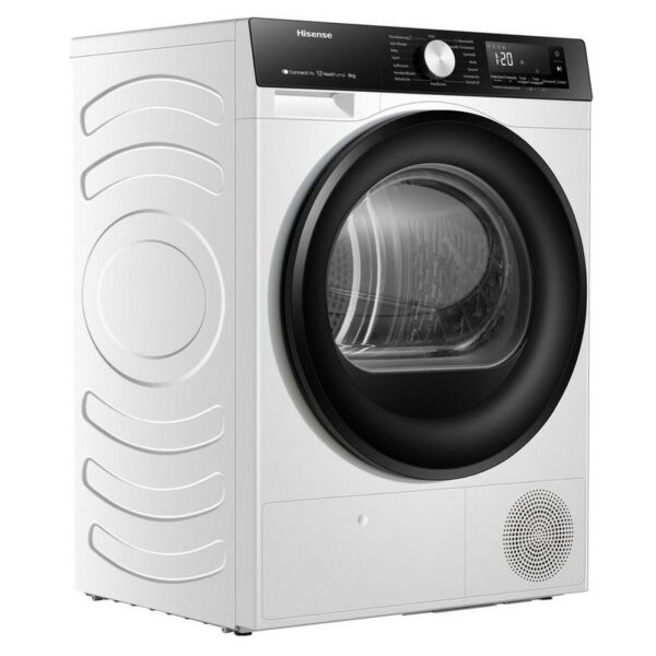 Στεγνωτήριο Hisense DH3S802BW3 με Αντλία Θερμότητας [WiFi/8kg]