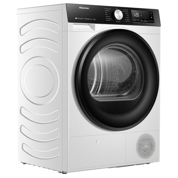 Στεγνωτήριο Hisense DH3S902BW3 με Αντλία Θερμότητας [WiFi/9kg]