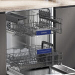 Ημιεντοιχιζόμενο Πλυντήριο Πιάτων Siemens SN53ES04TE Inox/Μαύρο [WiFi/◎13/Υ81.5×Π60cm]