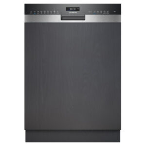 Ημιεντοιχιζόμενο Πλυντήριο Πιάτων Siemens SN55ZS07CE Inox/Μαύρο [WiFi/◎14/Υ81.5×Π60cm]