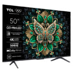 Smart Τηλεόραση 50" 4K UHD MiniLED TCL 50C6KXB HDR (2025)