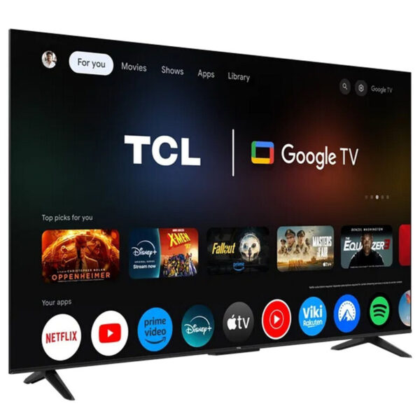 Smart Τηλεόραση 50" 4K UHD DLED TCL 50P6KX1 HDR (2025)