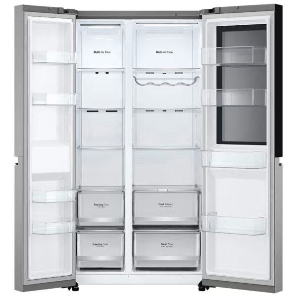 Ψυγείο Ντουλάπα LG GSVV80PYLL Inox [NoFrost/655L/Υ179×Π91cm]