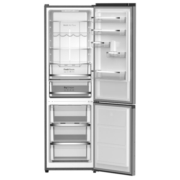 Ψυγειοκαταψύκτης Morris D73345DBN Inox [NoFrost/346L/Υ195×Π60cm]