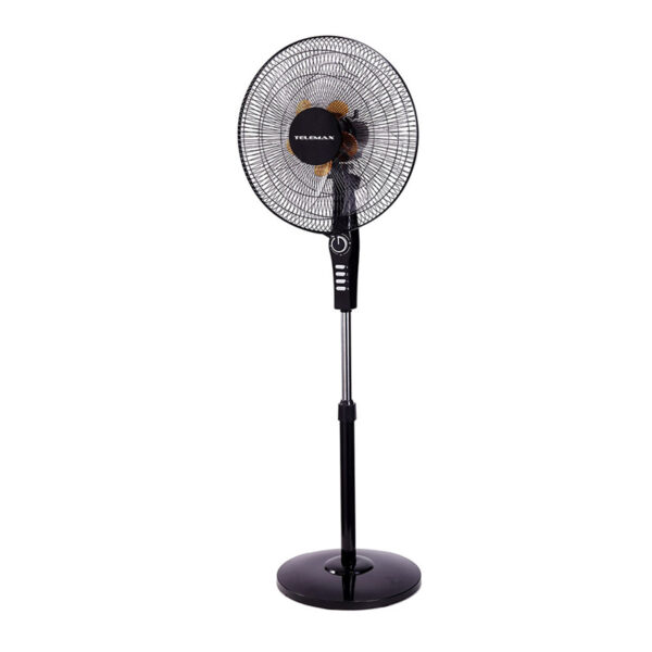 Ανεμιστήρας Ορθοστάτης Telemax DualFan FS40-806 Μαύρος [60W/16"]