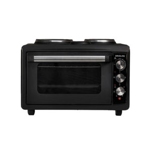 davoline-fornetto-3802-em-bl 1 Ηλεκτρικό Φουρνάκι 38L Davoline Fornetto 3802 EM/BL Μαύρο με Εμαγιέ Εστίες & Αέρα
